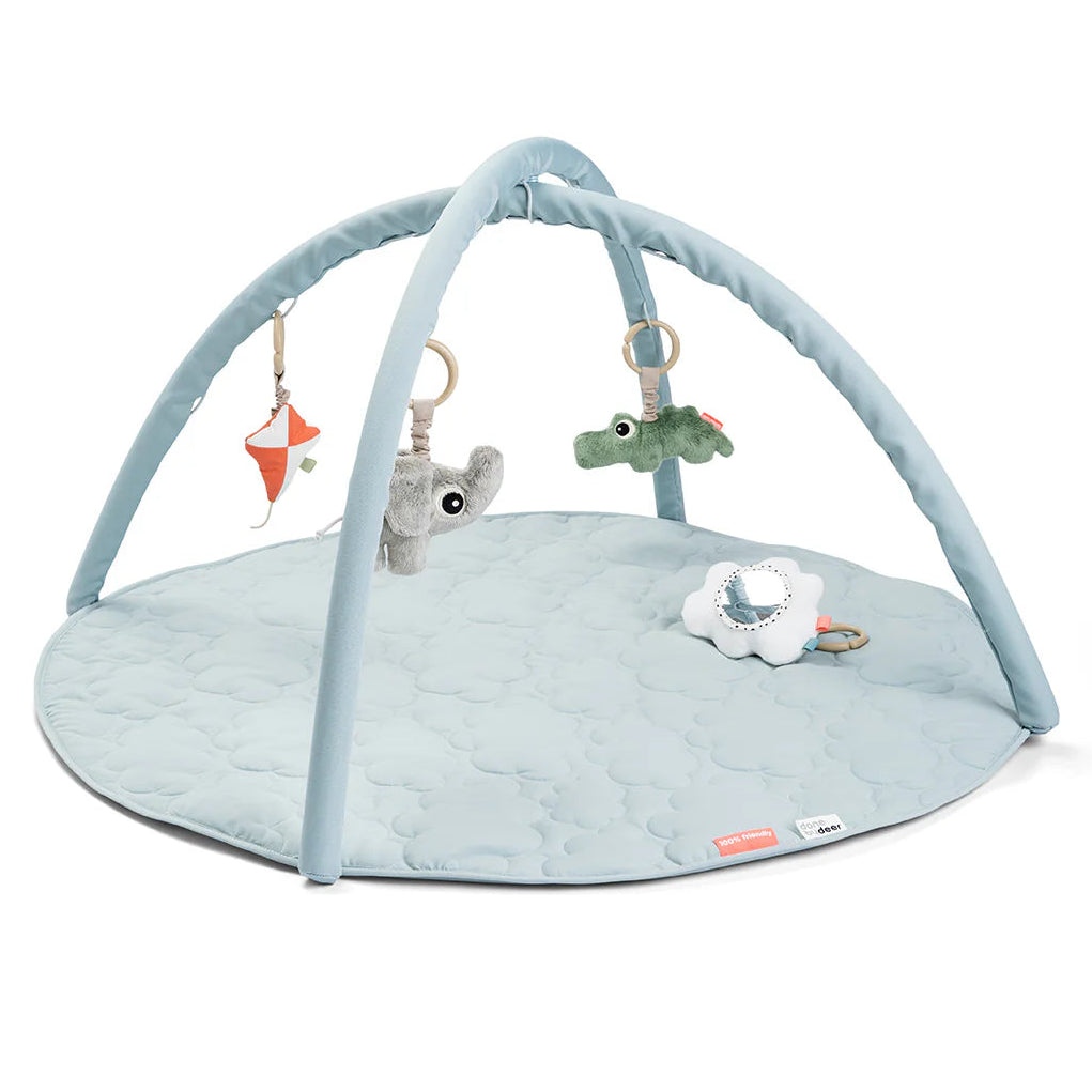 Done By Deer Activity Play Mat Playground Blue