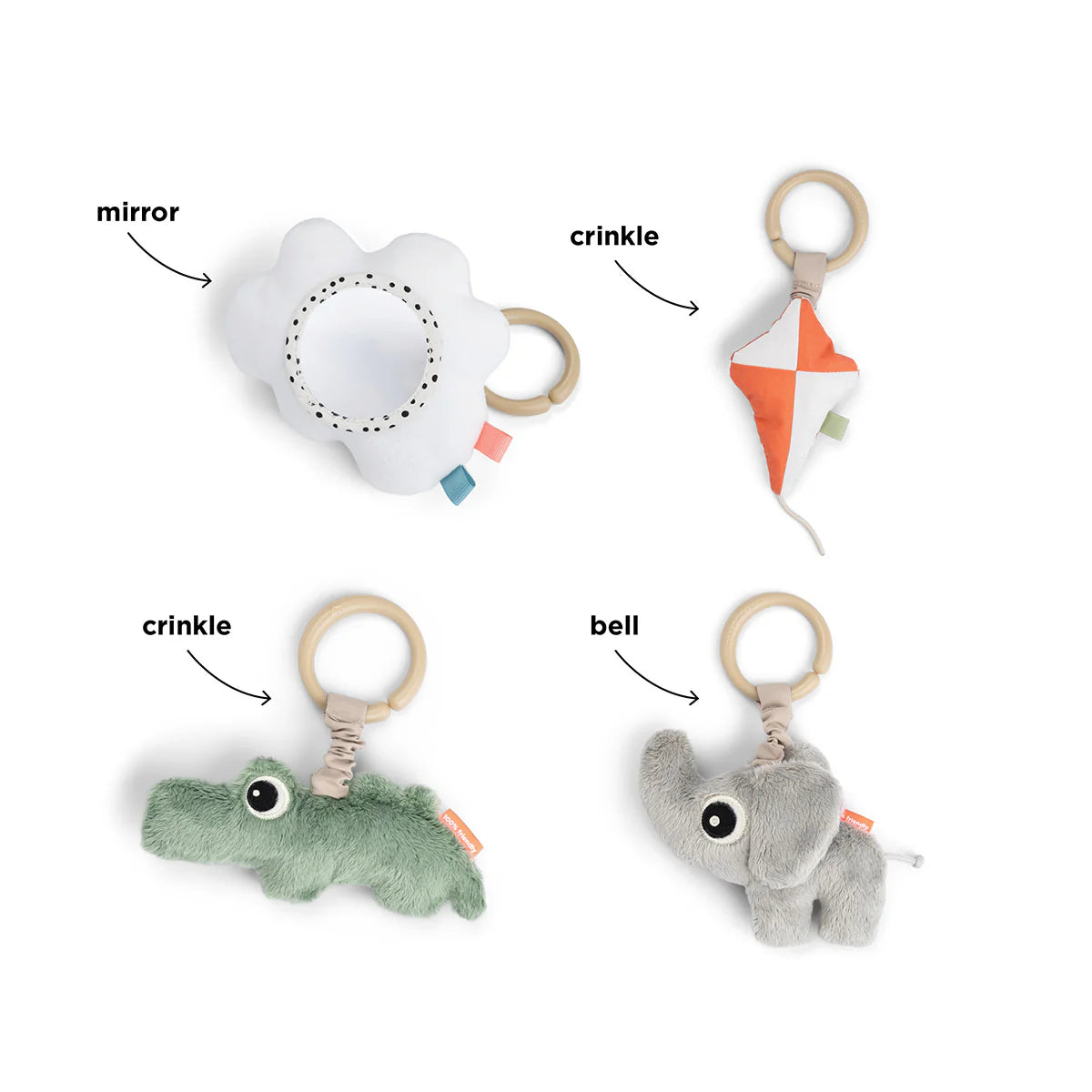 Done By Deer Activity Play Mat Playground Blue