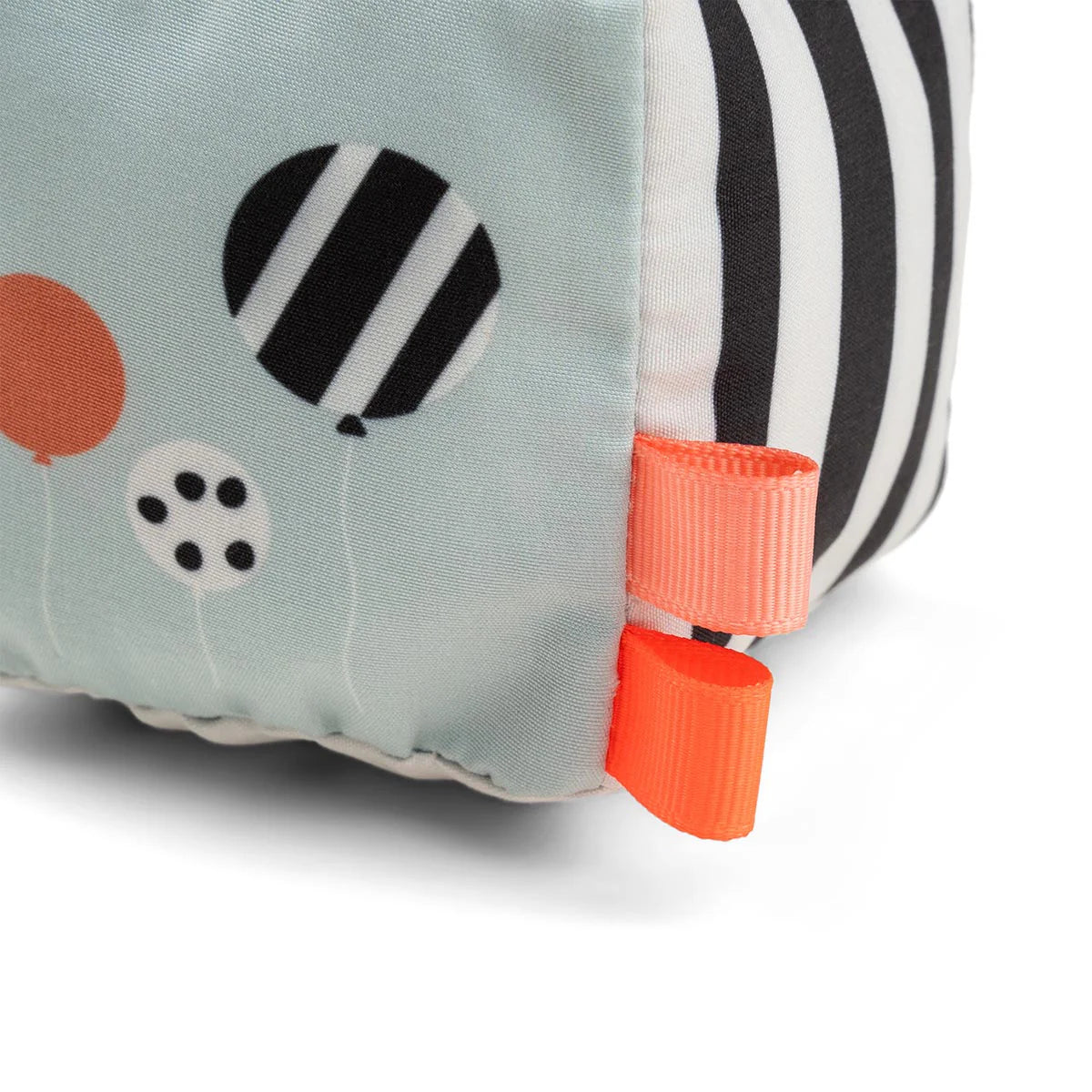 Done By Deer Contrast Baby Cube Happy Clouds