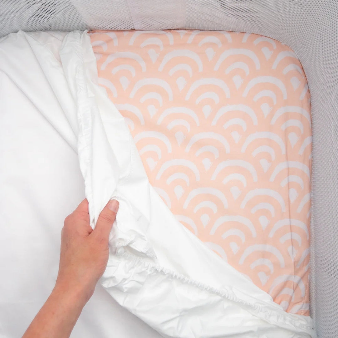 Little Human Linens Co-Sleeper Bassinet/Change Pad Waterproof Sheet