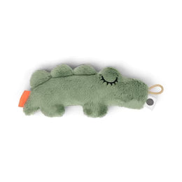 Done By Deer Tiny Sensory Rattle Croco Green