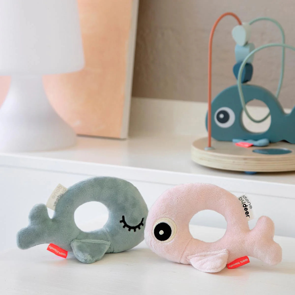 Done By Deer Ring Rattle Wally