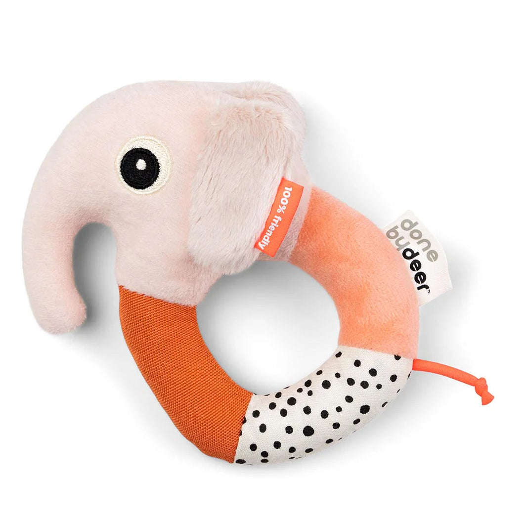 Done By Deer Sensory Ring Rattle Elphee