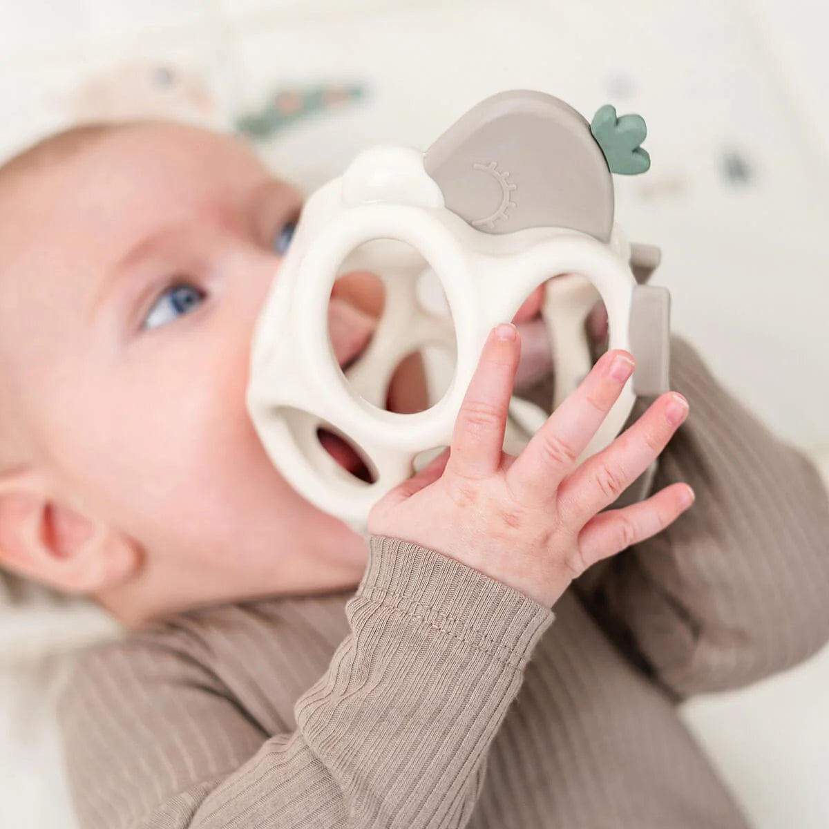 Done By Deer Grip and Teether Toy Sheepy Sand