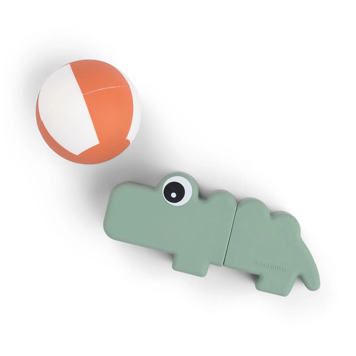 Done By Deer Bath Squirter Croco Green