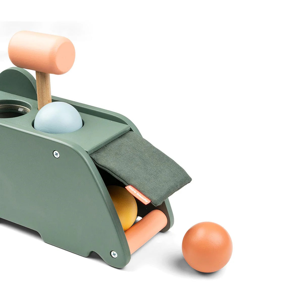 Done By Deer Hammer Board Croco Green