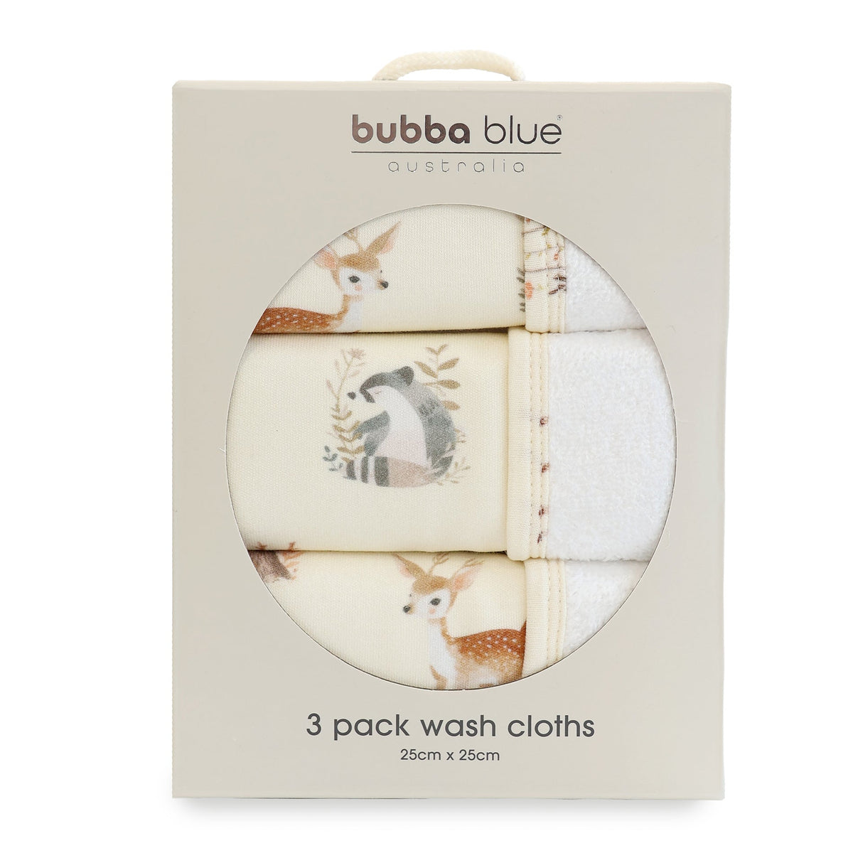 Bubba Blue Enchanted Wash Cloths 3pk