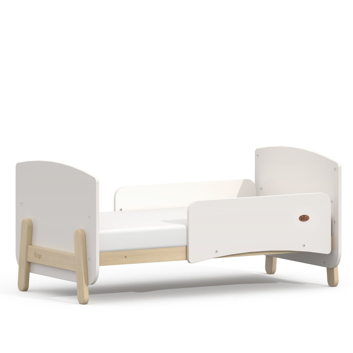 Boori Natty Ergonomic Cot with Dropside