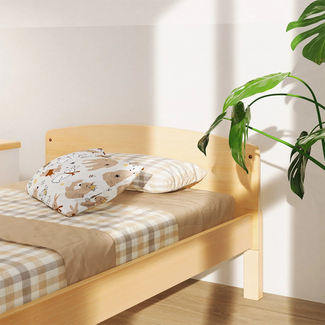 Boori Kids Matilda Single Floor Bed Almond