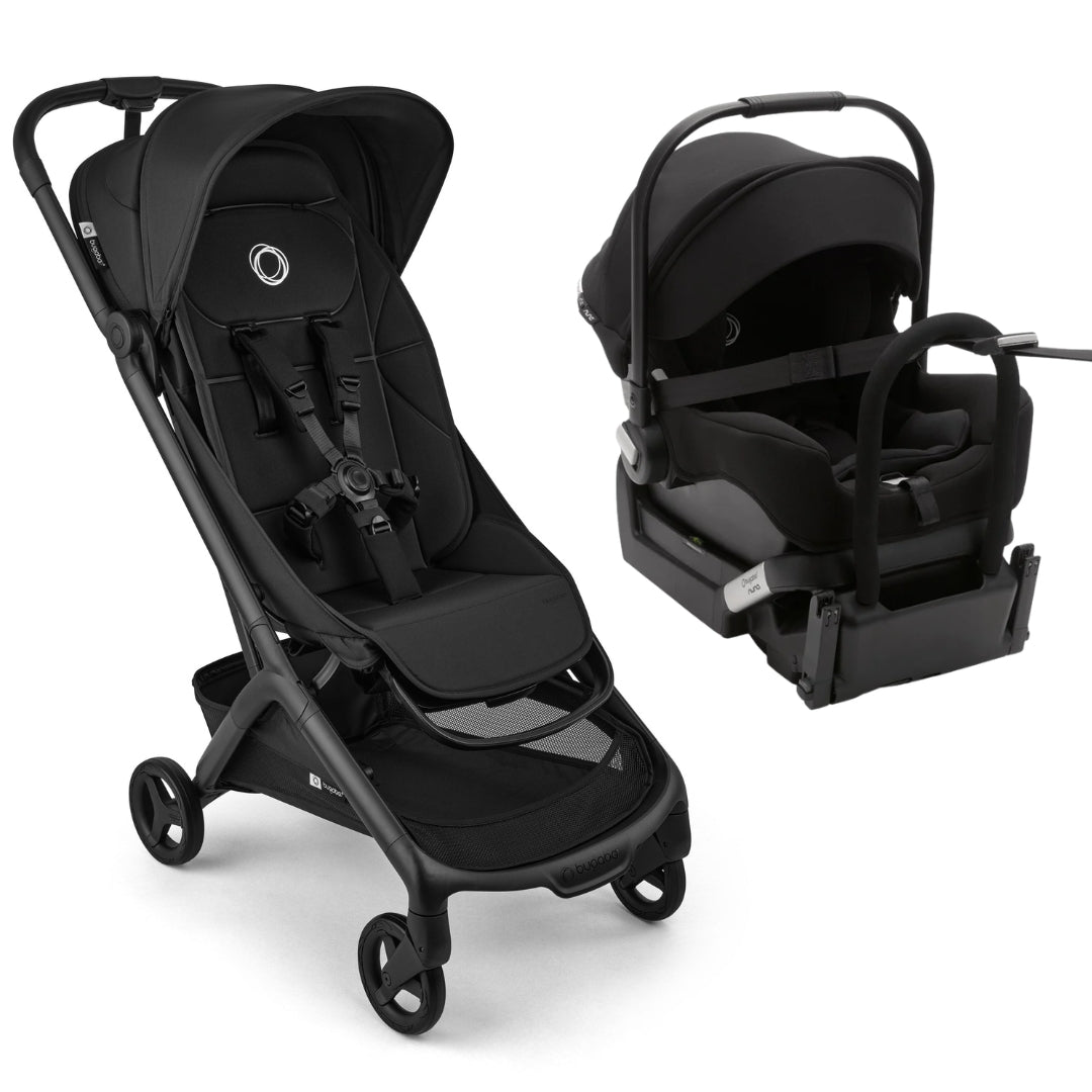 Bugaboo Butterfly 2 Plus Travel Pram + Bugaboo Turtle Car Seat & Adaptors
