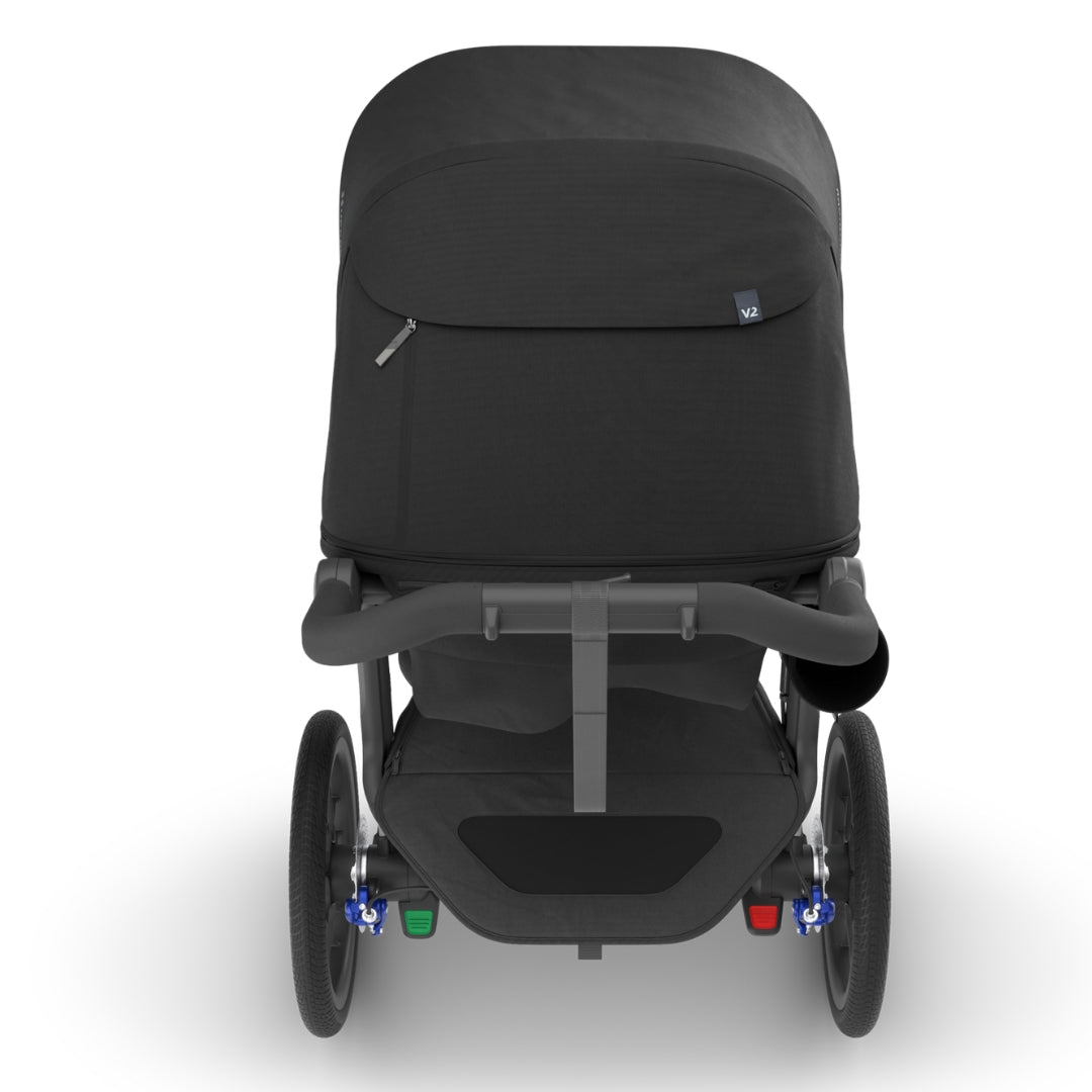 Black baby stroller