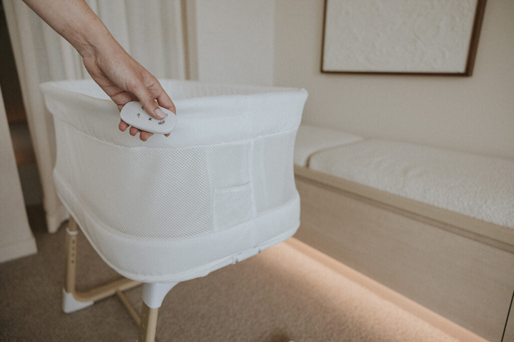 White bassinet