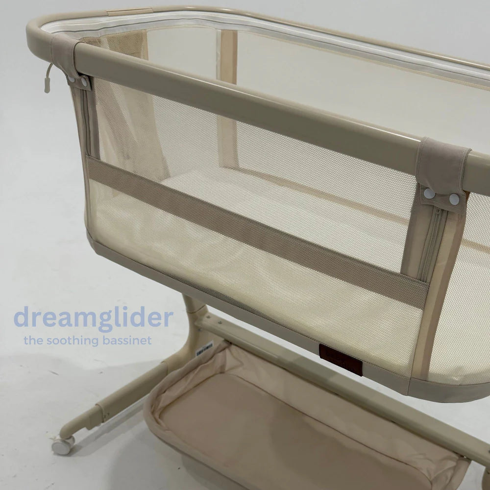 BabyStudio Dream Glider Bedside Sleeper - Auto Motion Bassinet