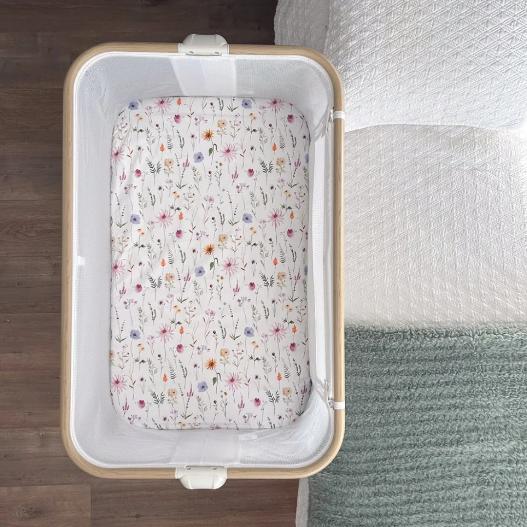 Little Human Linens Co-Sleeper Bassinet/Change Pad Waterproof Sheet