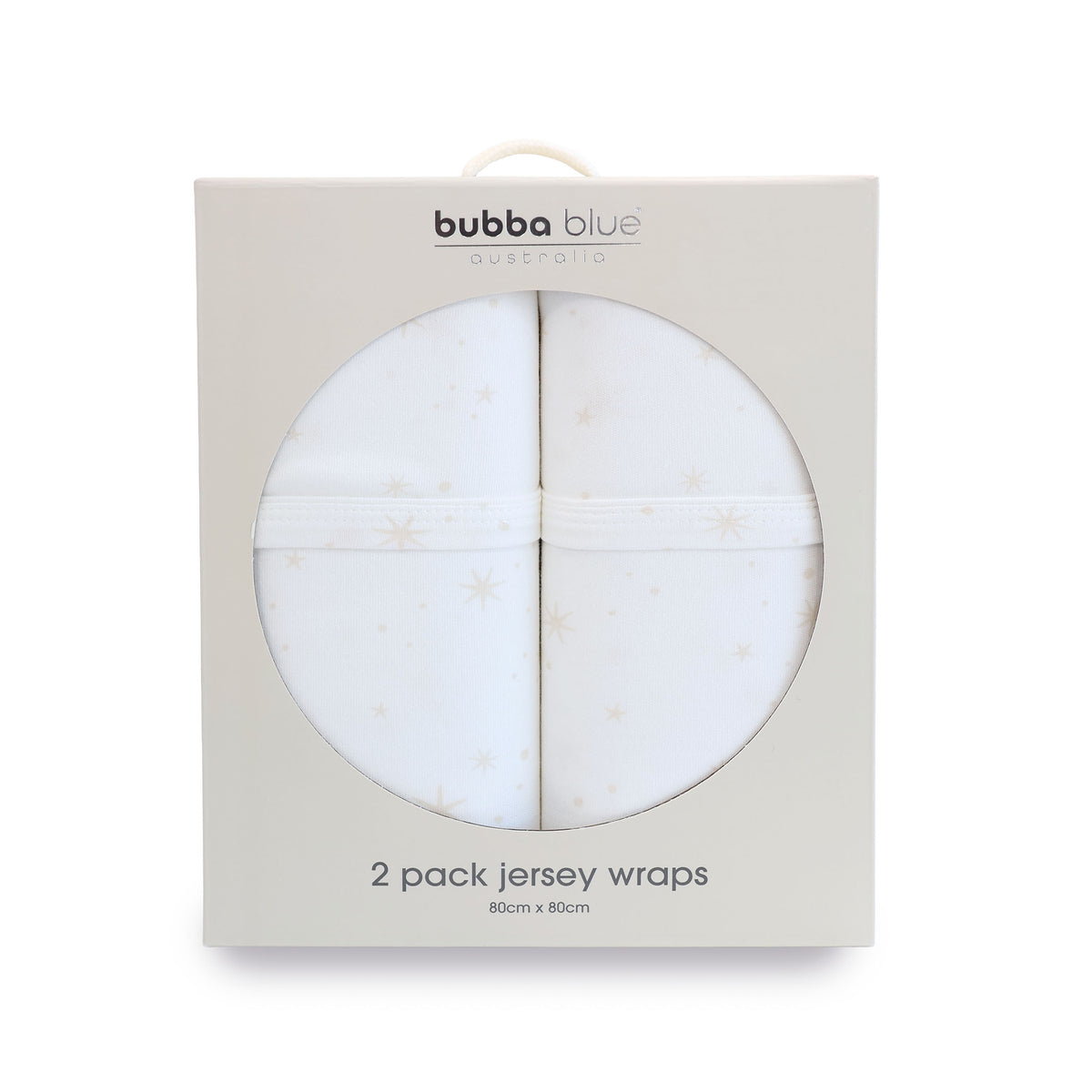 Bubba Blue Twinkle Twinkle Jersey Wraps 2 Pack