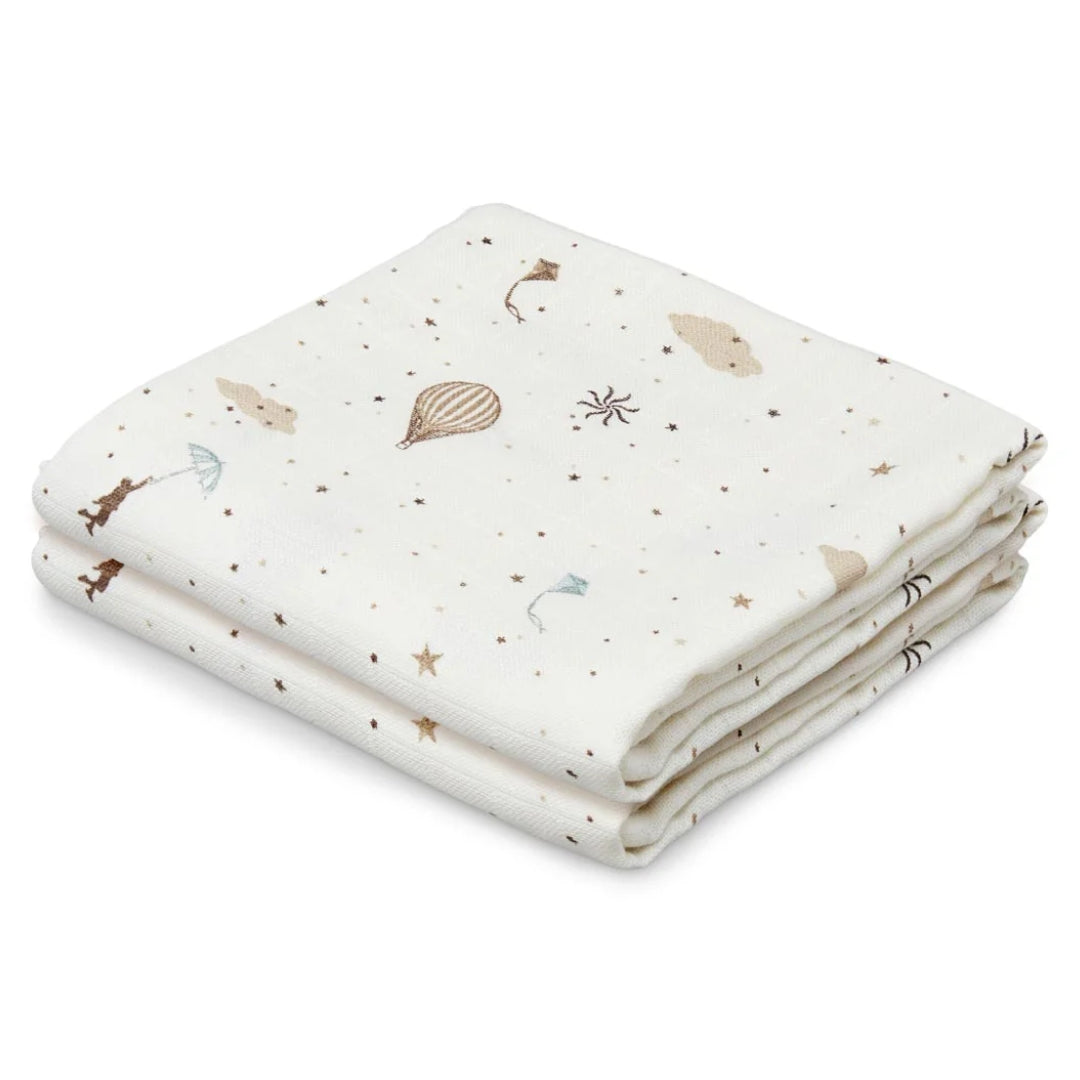 Cam Cam Copenhagen Muslin Cloth 2pk
