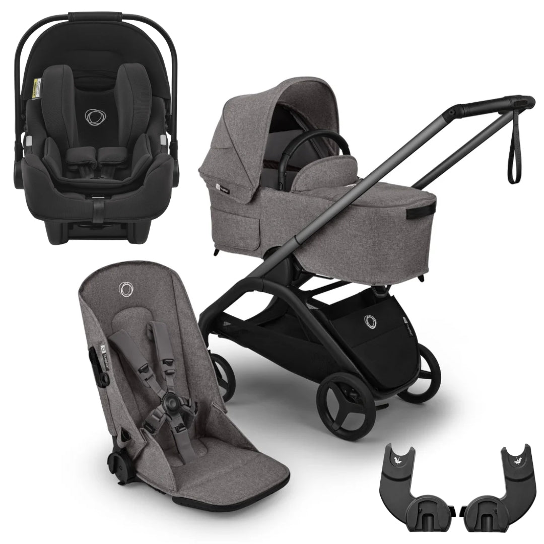 Bugaboo Dragonfly Plus Pram + Bassinet + Capsule Bundle