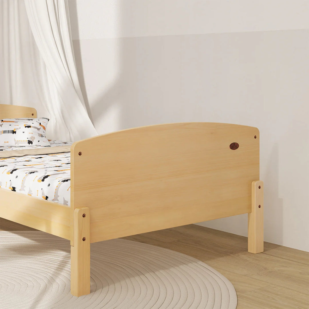 Boori Kids Matilda Single Floor Bed Almond