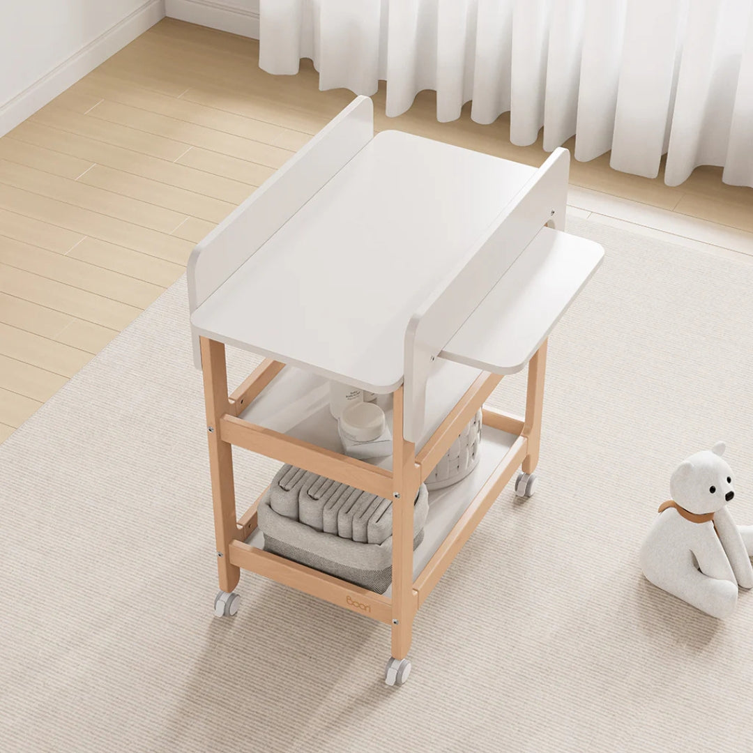 Boori Alva Ergonomic Changer Barley Almond