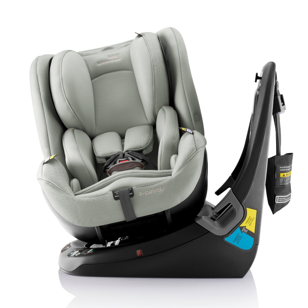 Britax Safe n Sound B-Swivel LUX Convertible Car Seat Silver Fern