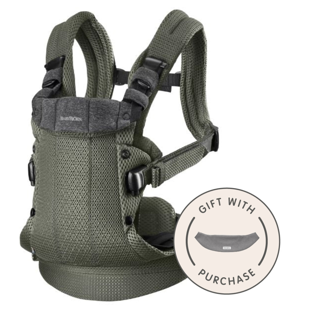 BabyBjorn Baby Carrier Harmony 3D Mesh Dark Green