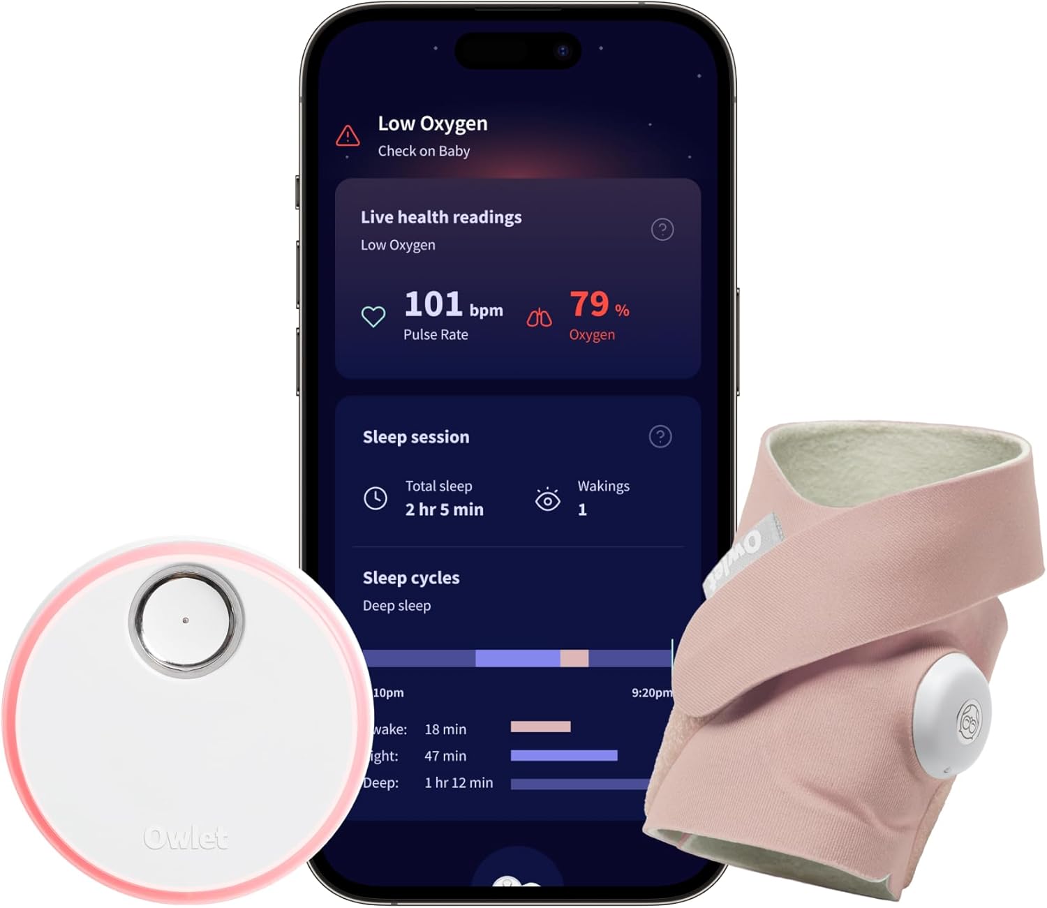 Owlet Dream Sock Smart Baby Monitor