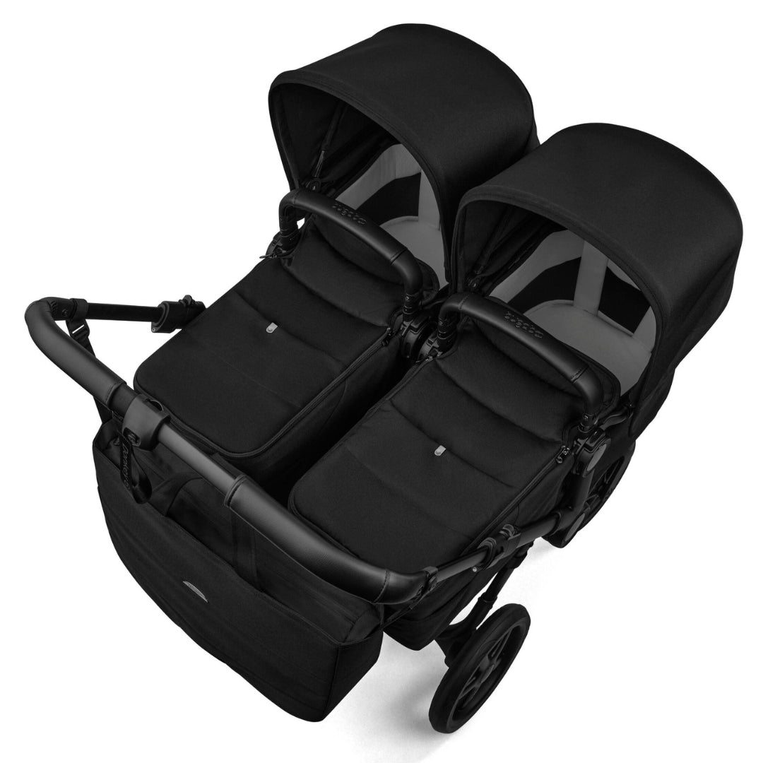 Bugaboo Donkey 6 Twin Pram TRAVEL SYSTEM (includes 2 x Bugaboo Turtle car seats with base & adaptors)