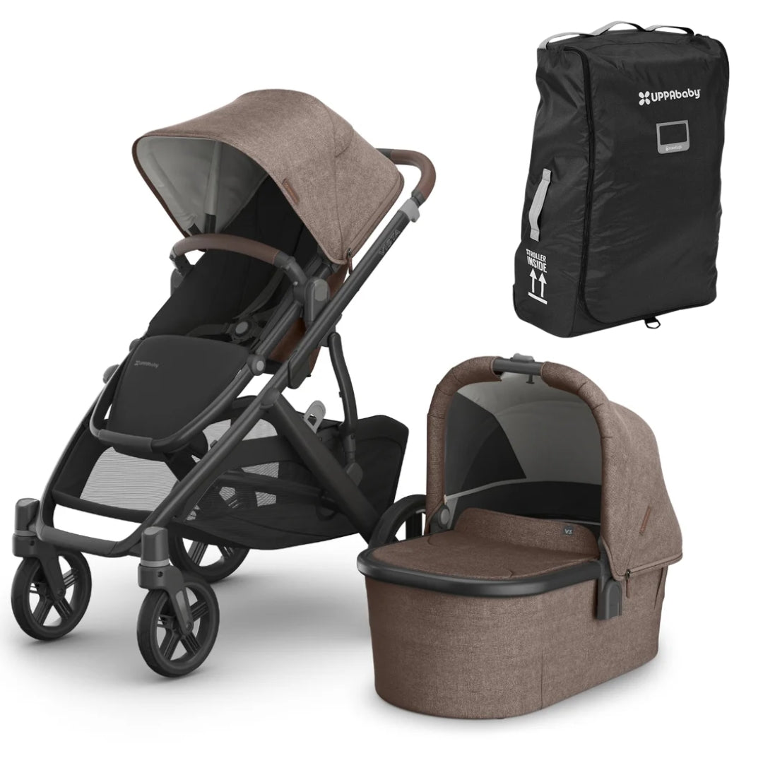 UPPAbaby Vista V3 Pram + Travel Bag Bundle