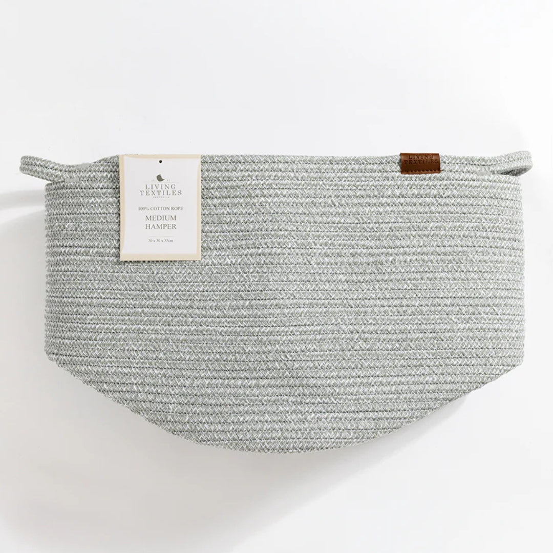 Living Textiles Cotton Rope Medium Hamper