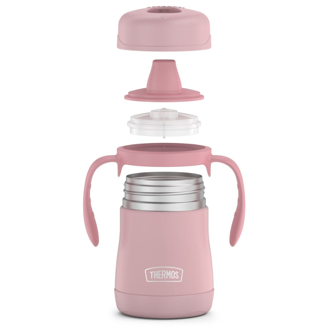 Thermos® Foogo® 210ml Stainless Steel Vacuum Insulated Soft Spout Sippy Cup with Handles