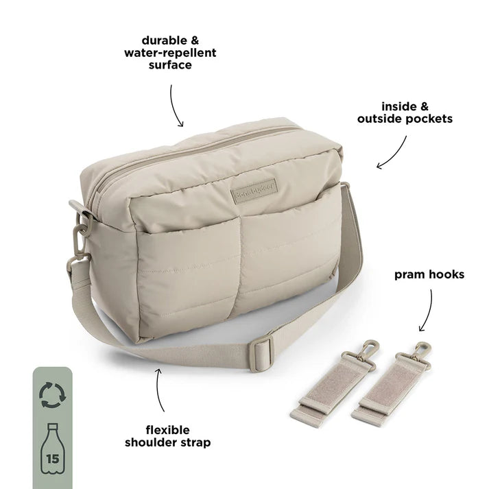 Beige Diaper Bag