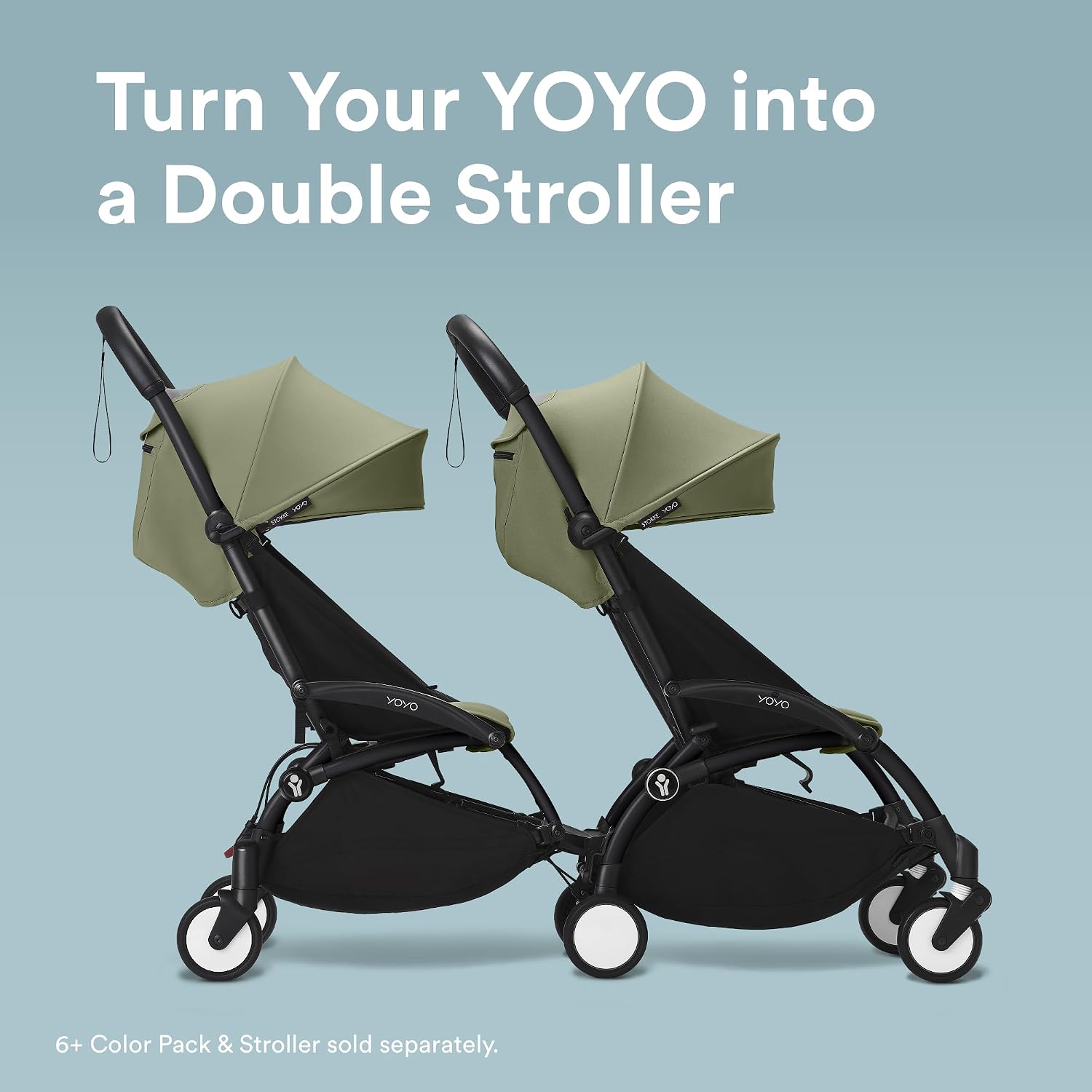 YOYO® Connect Frame Black (requires you to buy the YOYO pram)
