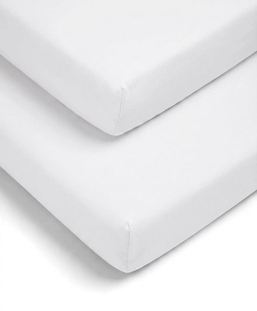 Mamas & Papas Cotton Cotbed Fitted Sheets 2pk
