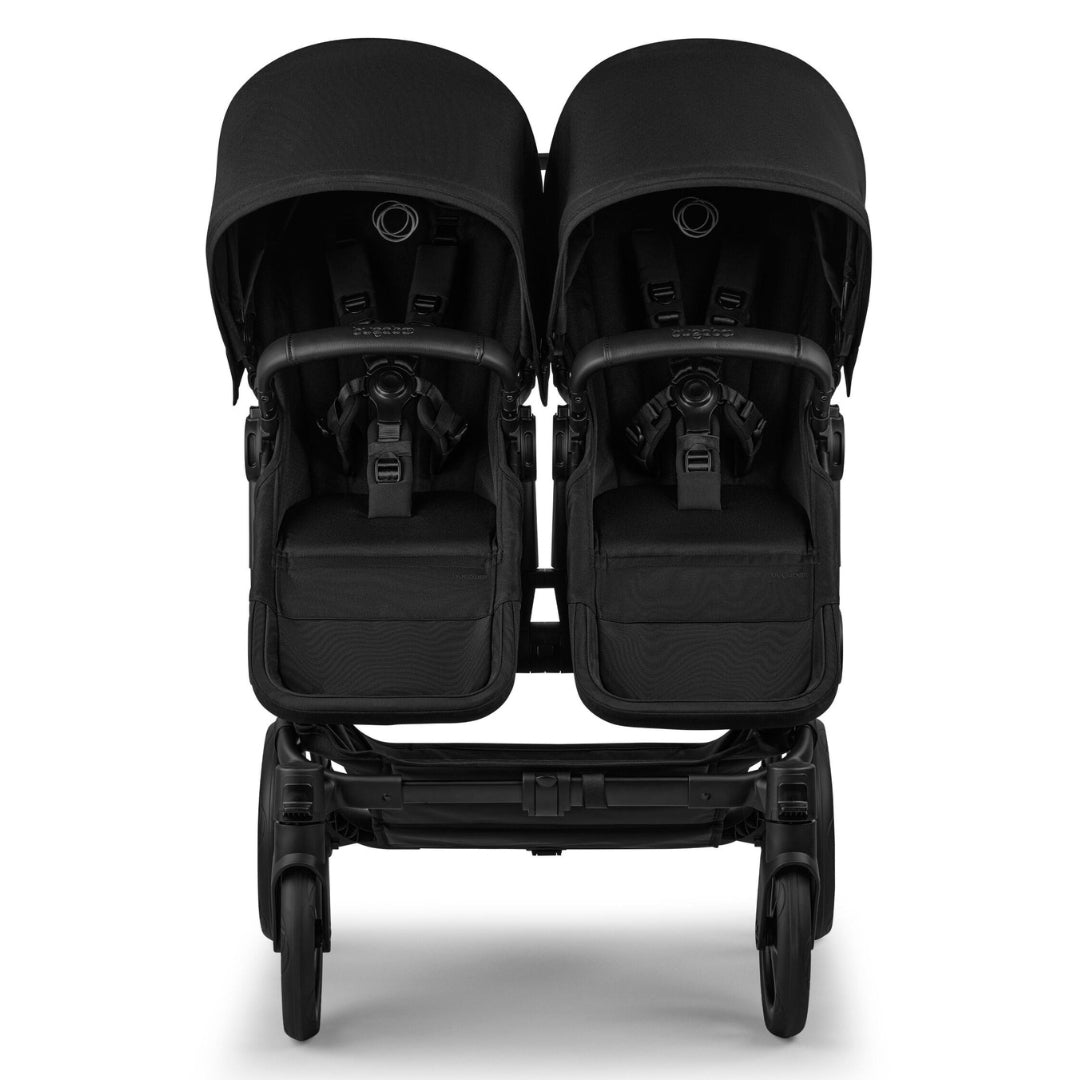 Bugaboo Donkey 6 Twin Pram TRAVEL SYSTEM (includes 2 x Bugaboo Turtle car seats with base & adaptors)