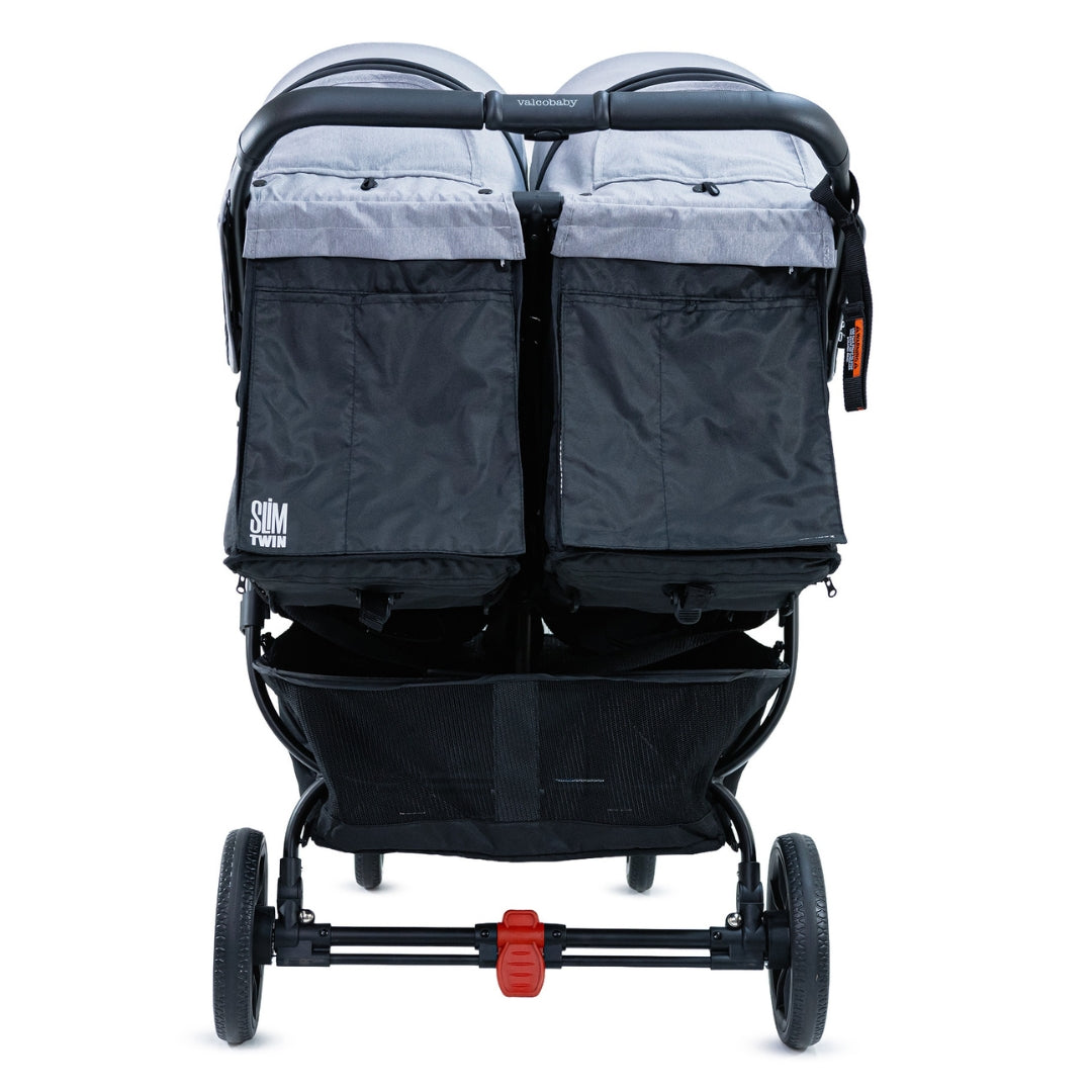 Valco Baby Slim Twin Series 2 Pram Steel Grey