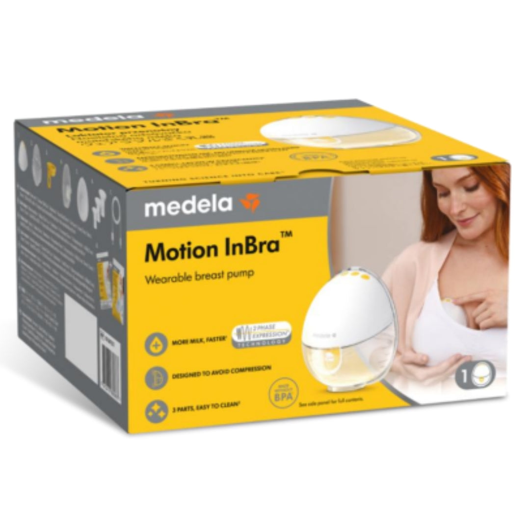Medela Motion InBra Wearable Breast Pump | Babylist Shop medela 