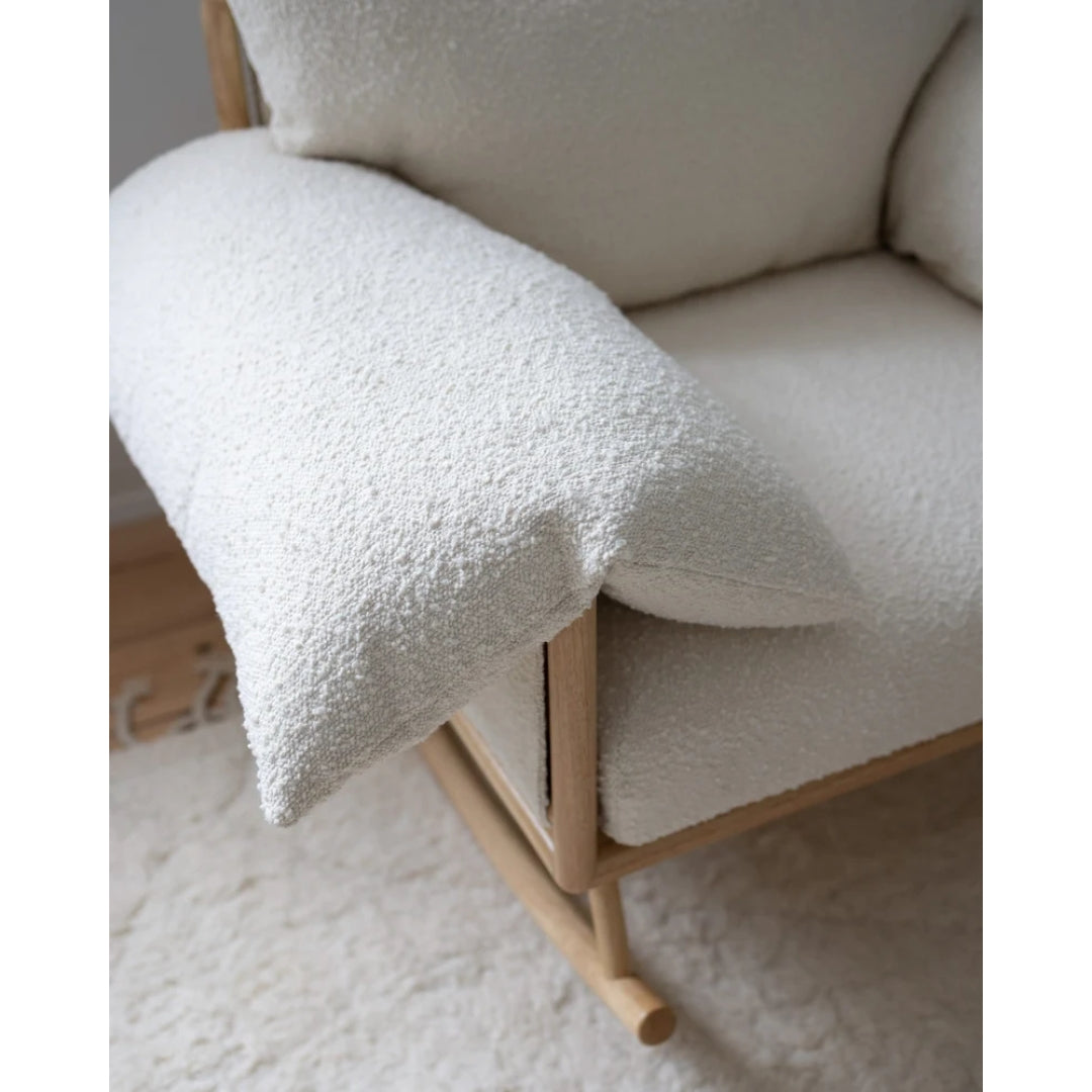 Nuage Interiors Jolie Rocker & Ottoman Cream