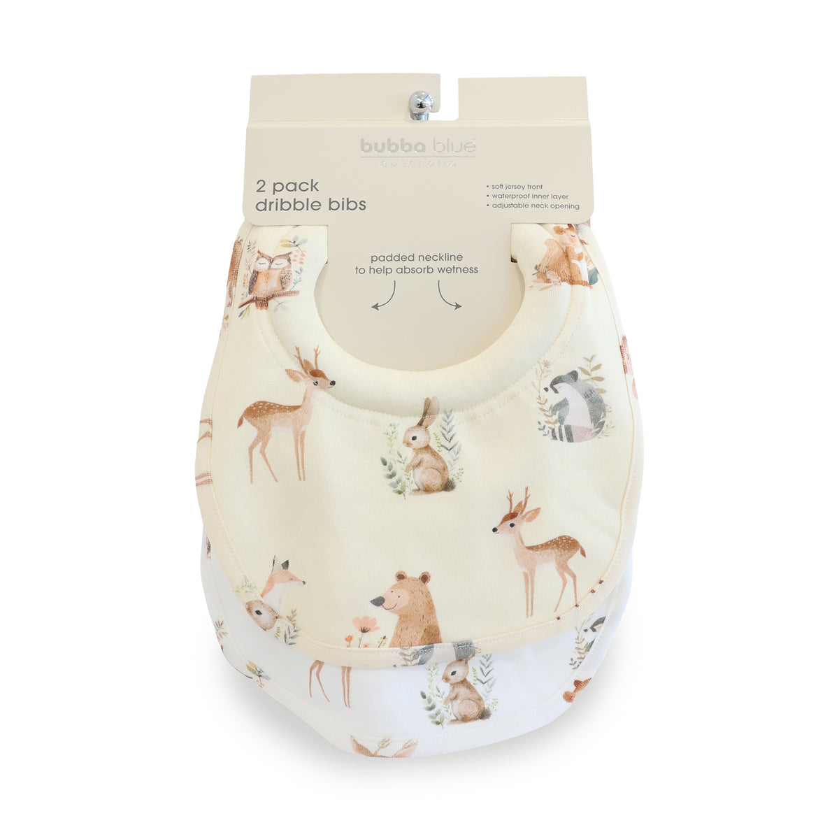 Bubba Blue Enchanted Dribble Bibs 2pk