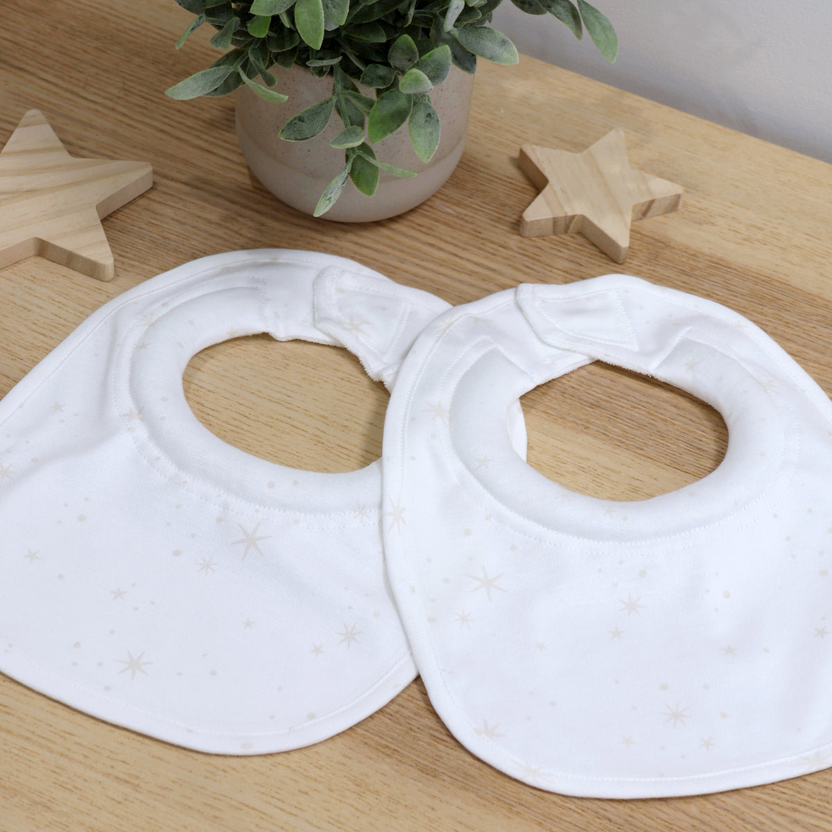 Bubba Blue Twinkle Twinkle Dribble Bibs 2pk