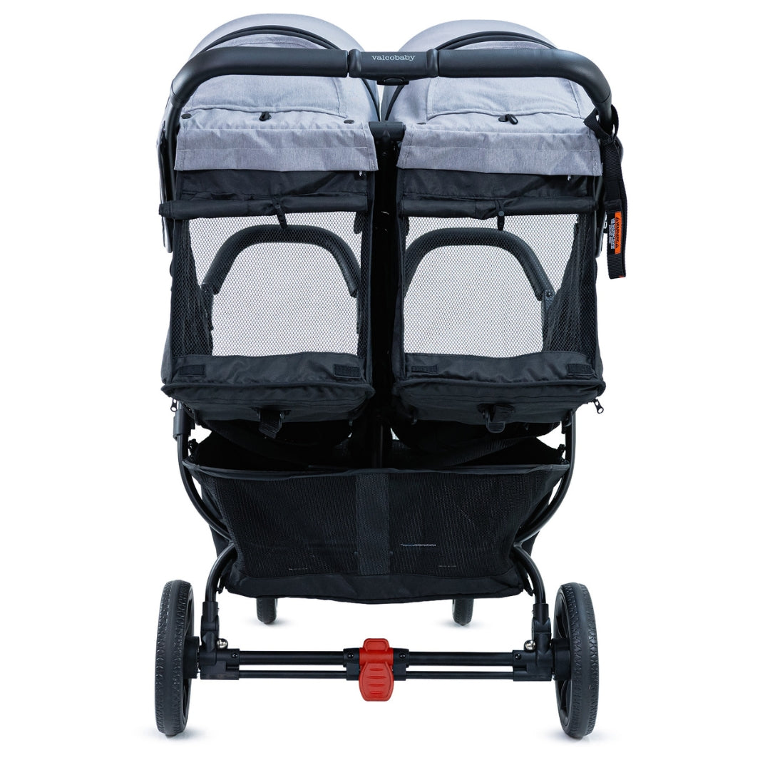Valco Baby Slim Twin Series 2 Pram Steel Grey
