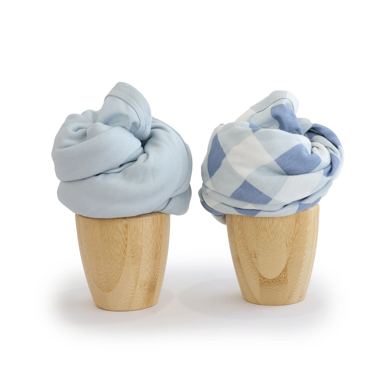 Bubba Blue Sundae Jersey Swaddle Wraps 2pk