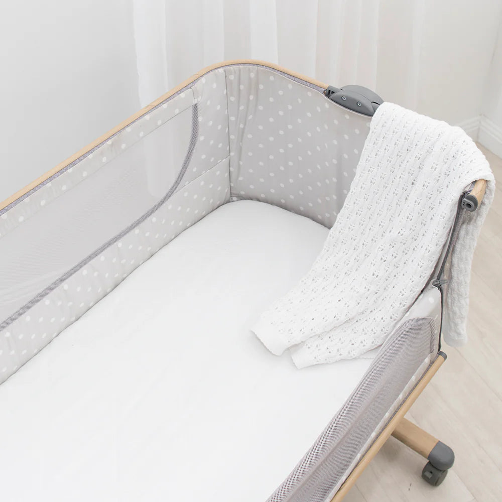 Living Textiles Smart-Dri Waterproof Mattress Protector Bassinet