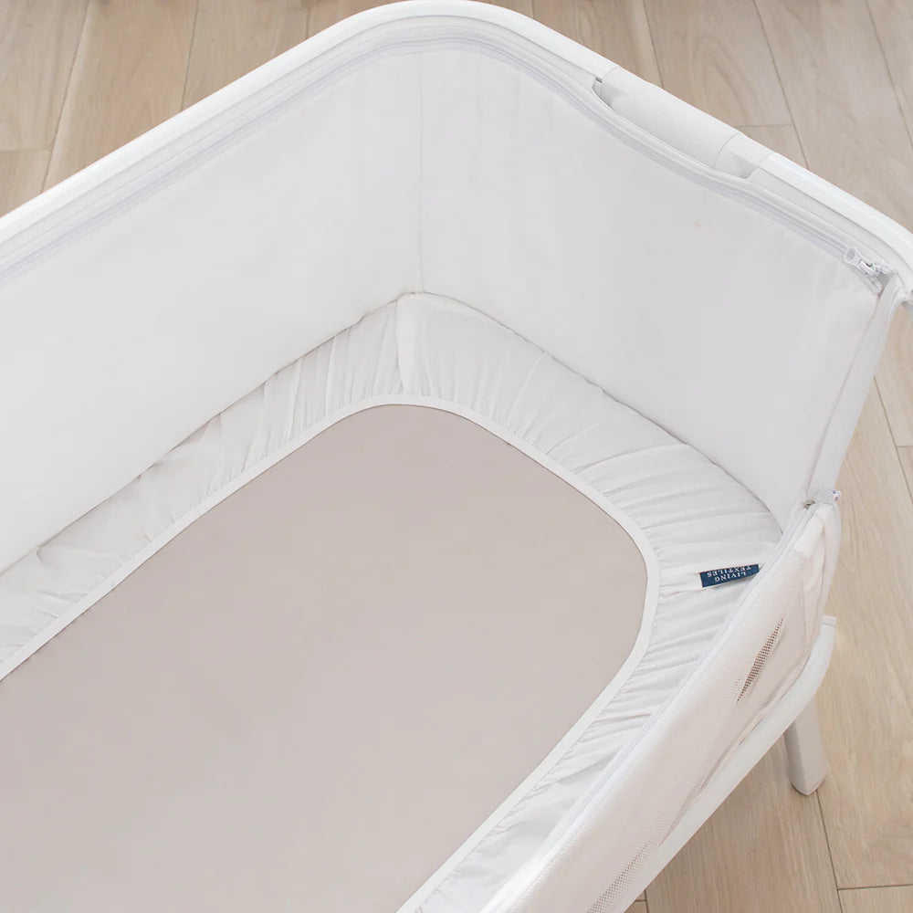 Living Textiles Smart-Dri Waterproof Mattress Protector Bassinet