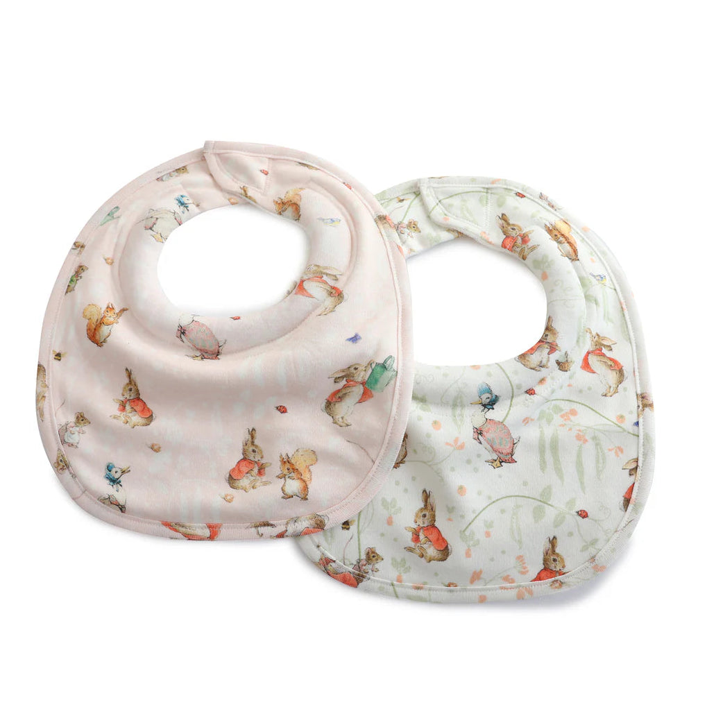 Bubba Blue Peter Rabbit Dribble Bibs 2pk