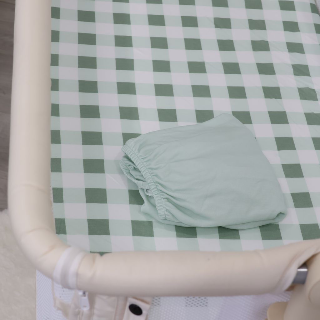 Bubba Blue Sundae Jersey Bedside Sleeper Fitted Sheets 2pk