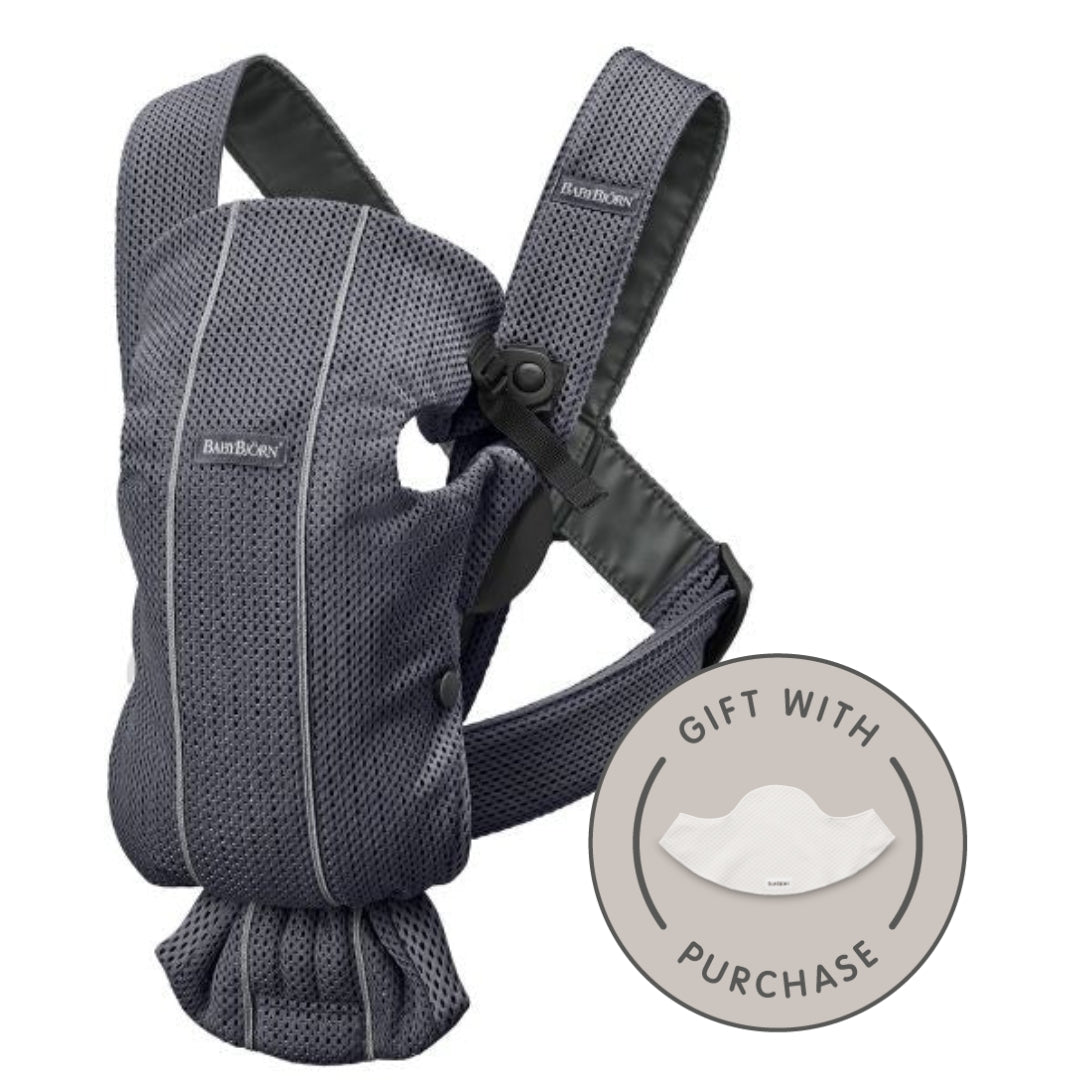BabyBjorn Baby Carrier Mini Anthracite 3D Mesh