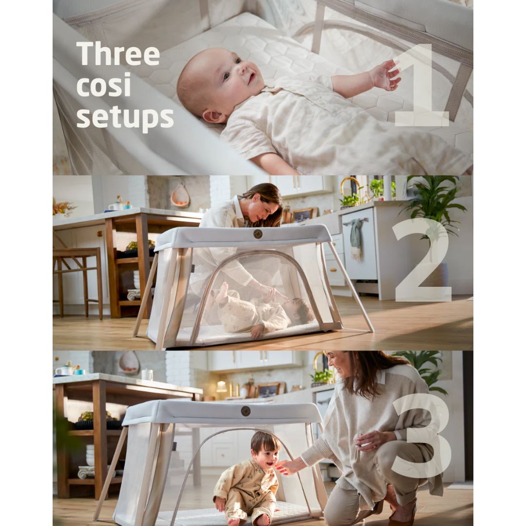 Maxi Cosi Calao Light Travel Cot Classic Oat