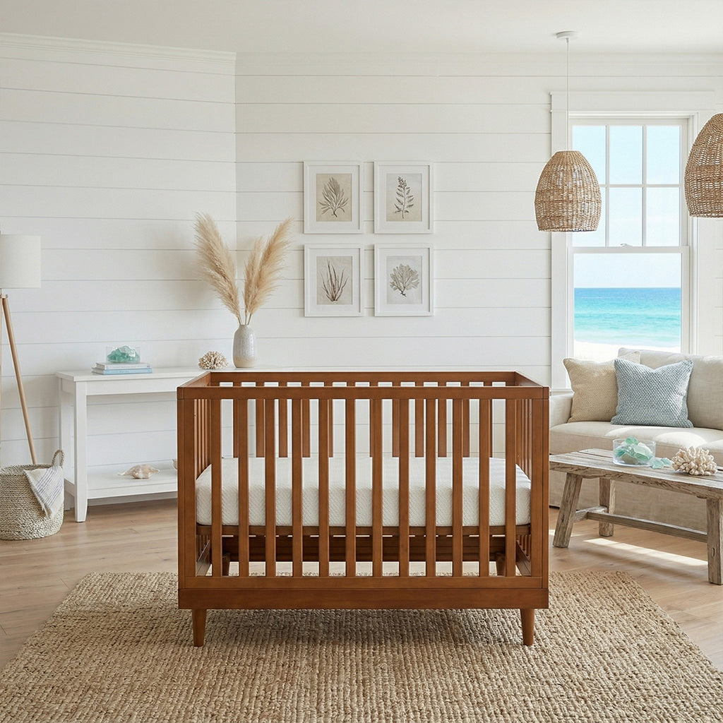 Eldita Kent Cot Dark Teak V2 with Mattress