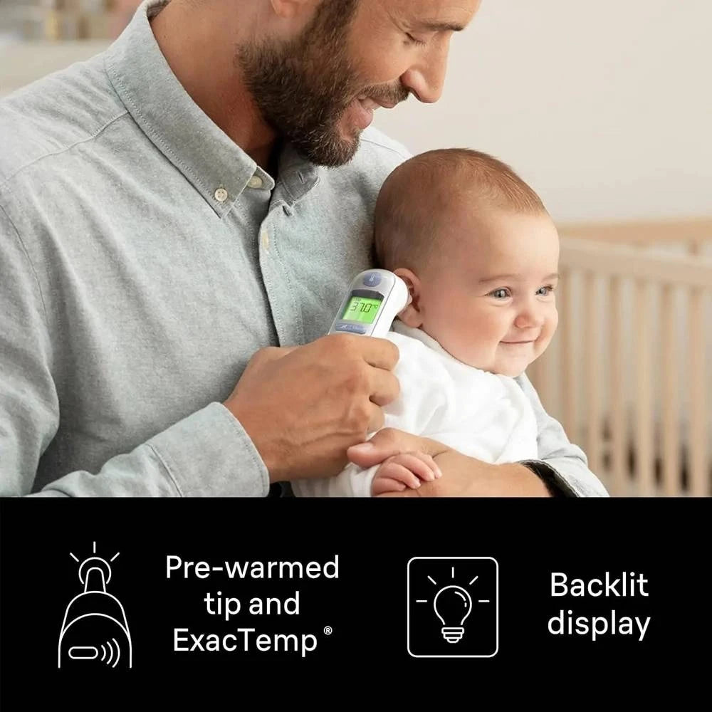 Braun Thermoscan 7+ AgeSmart Ear Thermometer with Night Mode