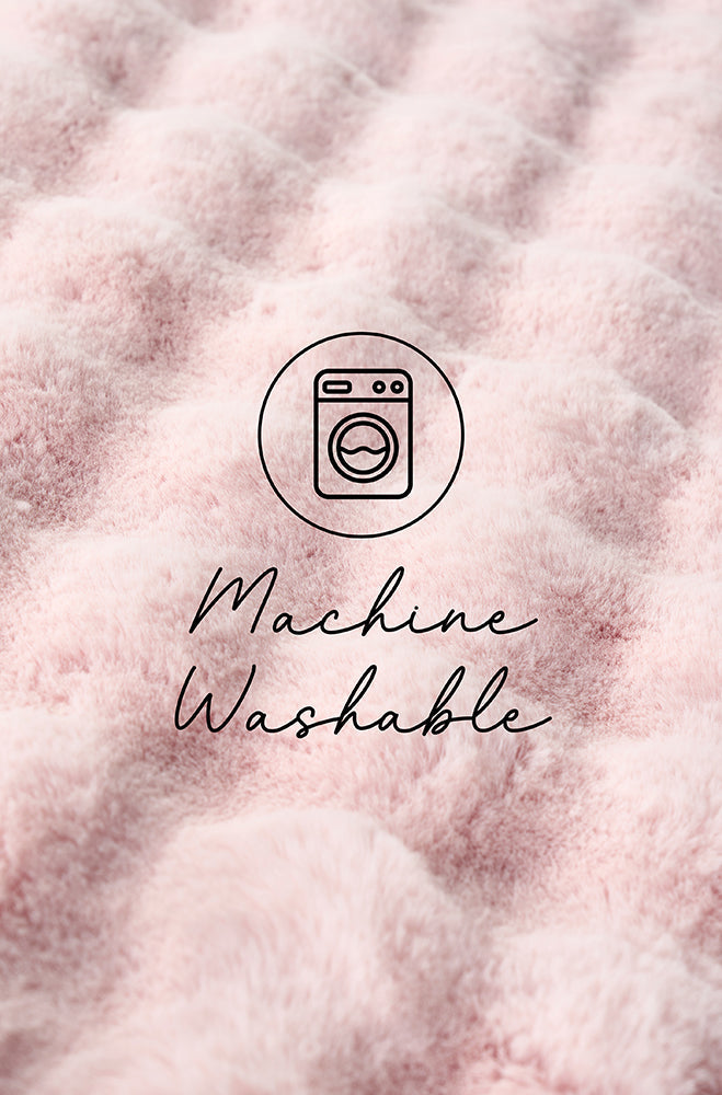 Sybaki Didi Blush - Machine Washable Rug